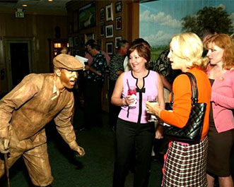Golf Statue